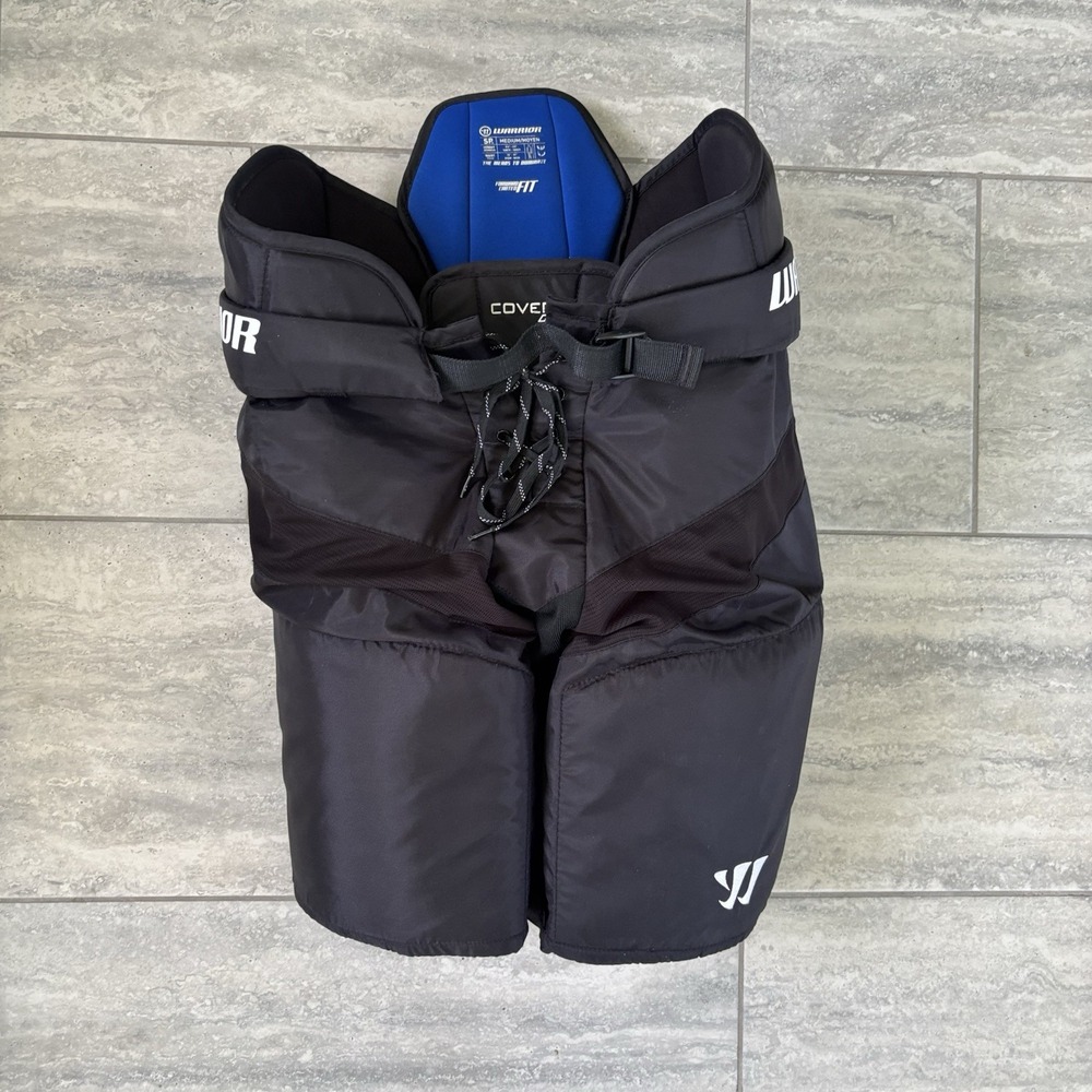 Warrior Covert DT3 Black Forward Canted Fit SR Medium hockey pants
